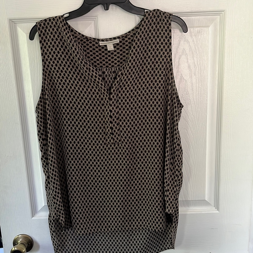 Dana Buchman High-low tank top